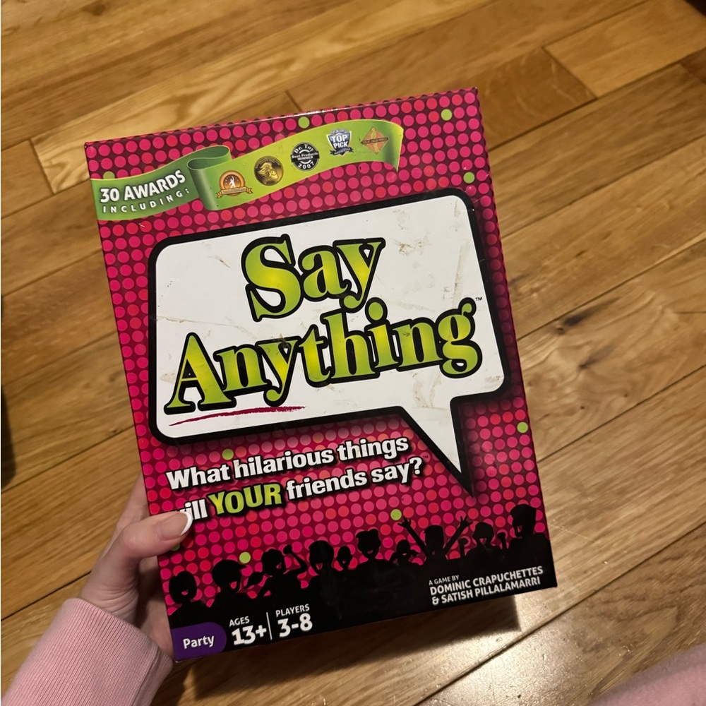 Say Anything Party Game - Pink Box